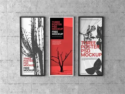 Three Piece Set Posters